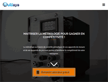Tablet Screenshot of multisys.fr